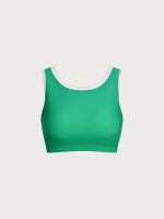 Green Contrast Crop Surf Top - Image 5