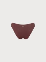 Brown Low Waisted Bikini Bottom - Image 7