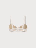 Ruched Floral Cutout Bikini Top - Image 8