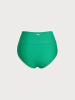 Green Contrast High-Waist Surf Bottom - Image 7