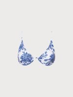 Backless Underwire Floral Bikini Top - Image 6