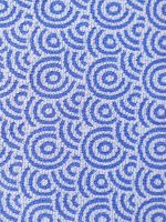 Blue Jacquard O-Ring Bikini Top - Image 9