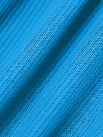 Blue Reversible Halter Triangle Bikini Top - Image 8