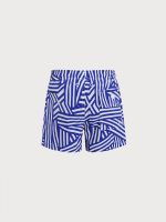 Boys' Navy Geometric Swim Shorts - Image 3