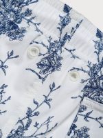 Boys' Blue Floral Swim Shorts - Image 6