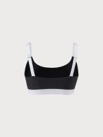 Contrast Trim Plus Size Bikini Top - Image 7