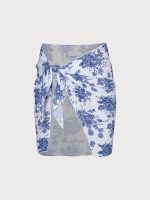 Floral Cover-Up Skirt - Image 5