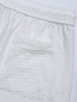 White 7" Men's Swim Trunks - Image 5
