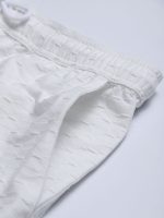 White 7" Men's Swim Trunks - Image 4