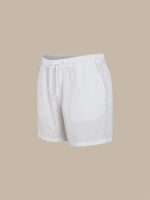 White 7" Men's Swim Trunks - Image 2
