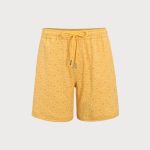 Yellow Jacquard Beach Men's 7" Swimming Trunks