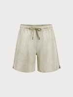 Hapnix® - Solid Men's 7" Cotton Beach Shorts