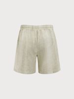 Hapnix® - Solid Men's 7" Cotton Beach Shorts - Image 2