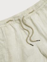 Hapnix® - Solid Men's 7" Cotton Beach Shorts - Image 3