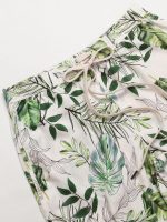 Hapnix® - Men's 7" Green Print Swim Trunks - Image 6