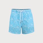 Hapnix® - Men's Blue Woven Swim Shorts