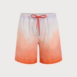 Multi-Color Gradient 7" Swim Trunks