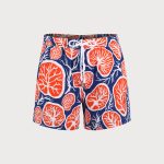 Hapnix® - Men's 5" Red Fruit Swim Trunks