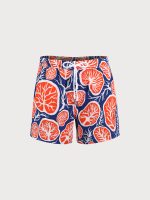 Hapnix® - Men's 5" Red Fruit Swim Trunks