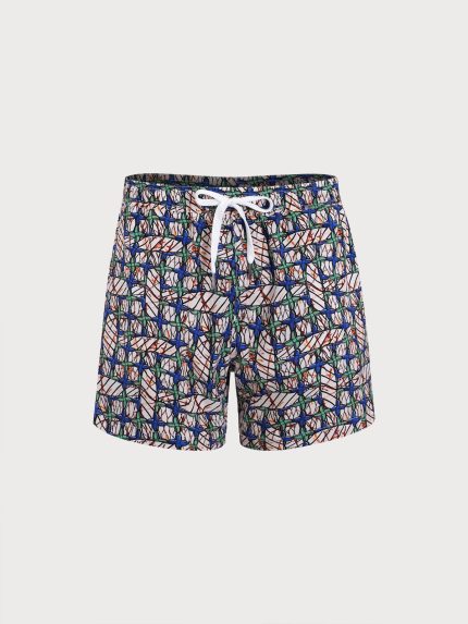Hapnix® - Men's 5" Multi Swim Shorts