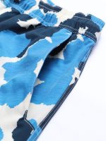 Hapnix® - Men's Blue Print 5" Swim Trunks - Image 6