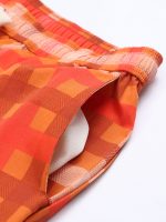 Hapnix® - Men's Orange 5" Swim Trunks - Image 9