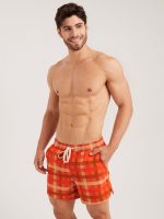 Hapnix® - Men's Orange 5" Swim Trunks - Image 4