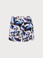 Hapnix® - Abyssal Rapids- The Blue Men's 5" Swim Trunks - Image 10