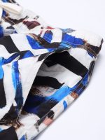 Hapnix® - Abyssal Rapids- The Blue Men's 5" Swim Trunks - Image 12