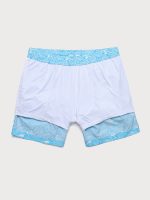 Hapnix® - Men's Blue Woven Swim Shorts - Image 3