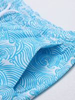 Hapnix® - Men's Blue Woven Swim Shorts - Image 4