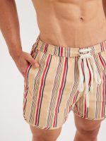 Hapnix® - Men's Stripe 5" Swim Trunks - Image 4