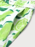 Hapnix® - Men's Fruit Print 5" Swim Trunks - Image 9