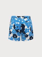 Hapnix® - Men's Blue Print 5" Swim Trunks - Image 8
