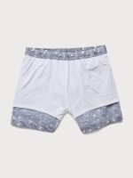 Hapnix® - Men's Blue Wave Print 5" Swim Trunks - Image 9