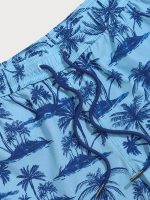 Blue Tree Beach Men's 7" Swimming Trunks - Image 4