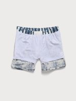 The Blue Floral Beach Men's 5" Swimming Trunks - Image 10
