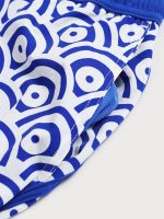 The Navy Waves Men's 5" Swimming Trunks - Image 5