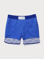 The Navy Waves Men's 5" Swimming Trunks - Image 3
