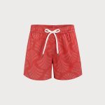 The Red Beach Men's 5" Swimming Trunks
