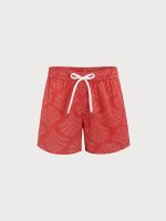 The Red Beach Men's 5" Swimming Trunks