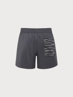 The Dark Grey Beach Men's 7" Swimming Trunks - Image 2