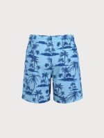 Blue Tree Beach Men's 7" Swimming Trunks - Image 2
