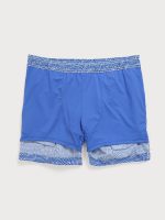The Navy Striped Beach Men's 5" Swimming Trunks - Image 3