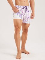 Hapnix® - The Crystal Men's 7" Swim Trunks - Image 5