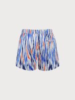 Hapnix® - The Blue Colorblock Men's 5" Swim Trunks - Image 2