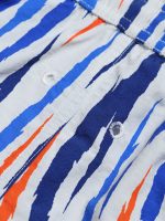 Hapnix® - The Blue Colorblock Men's 5" Swim Trunks - Image 5