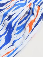 Hapnix® - The Blue Colorblock Men's 5" Swim Trunks - Image 4