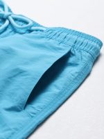 Hapnix® - Men's Solid 7" Swim Trunks - Image 8