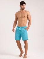 Hapnix® - Men's Solid 7" Swim Trunks - Image 4